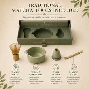 Juego de 48 tazas individuales de <span class=keywords><strong>té</strong></span> <span class=keywords><strong>Matcha</strong></span> Longjing en polvo, con cuenco de cerámica, batidor de bambú, cuchara, soporte y caja. Venta al por mayor, OEM, privado, <span class=keywords><strong>té</strong></span> en hojas. - Product Image 5