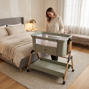 Lit cododo <span class=keywords><strong>de</strong></span> luxe pour bébé, berceau à bascule côte à côte pour nourrissons et tout-petits, lit <span class=keywords><strong>de</strong></span> bébé nouveau-né, berceau pour bébé - Product Image 1