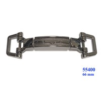 Nouveau modèle Accessoires de chaussures pour hommes Chaîne de chaussures en métal nickel noir
