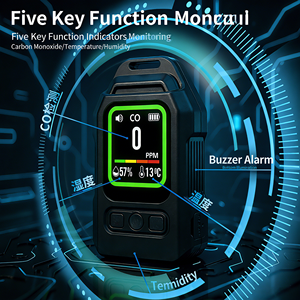 Détecteur de monoxyde de carbone portable pour le camping en voiture, testeur de fuite de gaz <span class=keywords><strong>CO</strong></span> personnalisé avec aspiration magnétique - Product Image 4