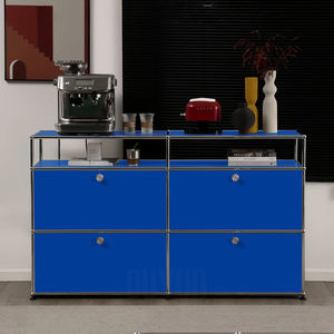 <span class=keywords><strong>Vintage</strong></span> modulare combinazione in acciaio inox TV Cabinet cassetto per soggiorno mobili per la casa per la conservazione in angoli - Product Image 1