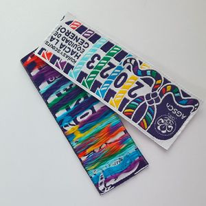 Nhà máy chất lượng cao nhãn hàng may mặc khuyên bạn nên may dệt nhãn bông hữu cơ nhãn - Product Image 2