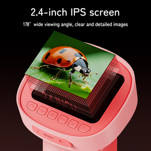 Giáo dục đồ chơi miniscope trẻ em Kính hiển vi kỹ thuật số kính hiển vi cho trẻ em khoa học thăm dò với đầy đủ màu sắc màn hình - Product Image 3