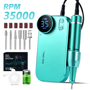 Equipo Inalámbrico Portátil de Alta Velocidad (35000 RPM) para Uñas en Casa - Precio del Equipo Inalámbrico para Uñas en Casa - Product Image 1