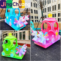 Nuevo Coche Eléctrico Cuadrado con Pedales para Niños, Coche de Choque Luminoso para Parque Infantil al Aire Libre, Doble Asiento para Padres e Hijos
