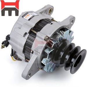อะไหล่ไฟฟ้ารถขุด 6HK1 เครื่องกำเนิดไฟฟ้ากระแสสลับ 1-81200590-2 1-81100414-1 - Product Image 2