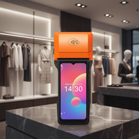 Sistema POS Móvil Inteligente con Certificación GMS Android 14.0, NB65 Octa-Core 4GB+64GB, Pantalla de 6.5 Pulgadas, NFC, USB, Impresora de Alta Velocidad de 80 mm