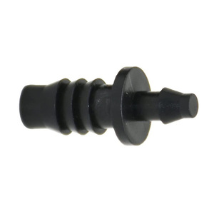 Connecteur capillaire d'irrigation goutte à goutte, raccord droit à une seule barbe, noir, accessoire d'irrigation de jardin 47mm - Product Image 4