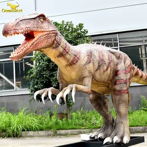 Realistische anima tro nische Dinosaurier Vergnügung spark Lebensgroße Dinosaurier Statue