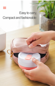 2019 Eco amigable ampliable Bpa libre multifuncional plegable de silicona taza de café con paja de la manga <span class=keywords><strong>y</strong></span> tapa - Product Image 6