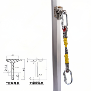 Dispositivo de riel guía autoblocante anticaída para torres de hierro de líneas de transmisión de energía T & I, para Redes Eléctricas Estatales Rígidas - Product Image 1