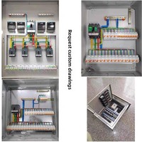 Boîtier de distribution intérieur complet personnalisé XL21, armoire électrique triphasée à quatre fils, boîte de compteur électrique, boîte d'éclairage