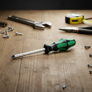 Wera <span class=keywords><strong>Kraftform</strong></span> C 6.3 Force-Fit Bithalter mit Magnet Professioneller 1/4-Zoll-Schraubendrehergriff Kunststoff Verchromte Oberfläche OEM - Product Image 2