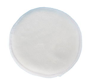 Vente en gros de tampons ronds en coton de bambou beige Meanlove à 2 couches, réutilisables et zéro déchet, pour le démaquillage - Product Image 2