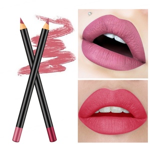 Crayon à lèvres OEM, imperméable, longue tenue, fini mat, outil de maquillage pour les lèvres, marque privée, couleur nude personnalisée, crayon à lèvres lisse - Product Image 4