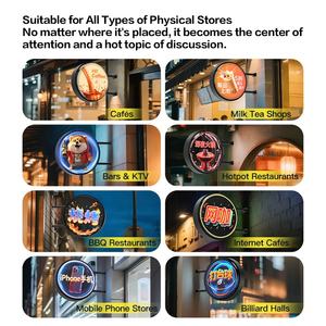 Ventilateur holographique 3D, boîte lumineuse publicitaire, écran LED, affichage numérique double face, équipement d'affichage publicitaire commercial - Product Image 4