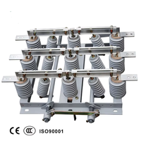Interrupteur d'isolement haute tension d'intérieur GN19-12 interrupteur de rupture de charge 12kv interrupteur d'isolateur de charge sectionneur
