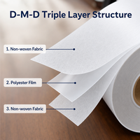 Papier isolant DMD 6641 pour moteurs, prix usine, vente en gros de matériaux électriques, papier isolant de classe F DMD