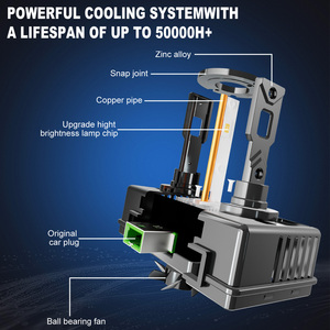 Xenplus DS7 D1S D2S D3S D4S d5s D8S LED 90W 6000K 20000LM <span class=keywords><strong>HID</strong></span> để LED chuyển đổi <span class=keywords><strong>Kit</strong></span> Cắm và chơi Led Đèn Pha Bóng đèn cho xe hơi - Product Image 5