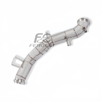 Tuberías de Escape de Alta Calidad Ss304 para Mercedes-Benz C43 AMG W206 2.0T 2023-2025, Acelera la Respuesta del Turbo