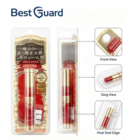 Emballage en blister personnalisé, barquette en plastique recyclable, coque en PET durable, épaisseur 1 mm, cosmétique, poudre libre, anticernes, compact