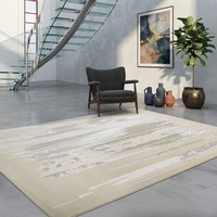 Hochwertige Rutschfeste Waschbare Rechteckige Polypropylen-Polyester-Teppiche Wilton-Gewebte Wohnzimmerteppiche für Wohnraumdekoration
