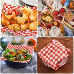 Wax <b>Paper</b> <b>Greaseproof</b> Custom logo <b>Paper</b> Sandwich Food Wrap Wrapping Restaurant Printed logo Burger <b>Paper</b> - Product Image 6