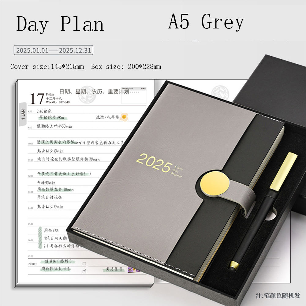 Noir avec boîte cadeau