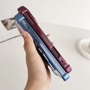 Coque magnétique transparente antichoc avec anneau support et béquille pour iPhone 18 17 Pro Max - Product Image 4