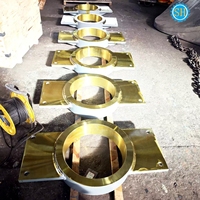 Support de bobine d'issue de four d'usine sidérurgique personnalisé, usinage CNC, fraisage, services de soudage