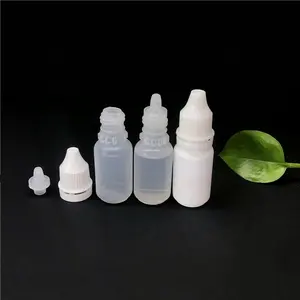 Ldpe Kunststoff 5ml Augentropfen flasche 10ml 15ml 30ml Plastik-Quetsch flaschen Augentropfen flasche mit weißem Verschluss für die Automobili ndustrie