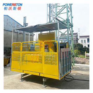 Plate-forme de transport Haute efficacité de fonctionnement Grande capacité Construction Palan à matériaux pour passagers - Product Image 4