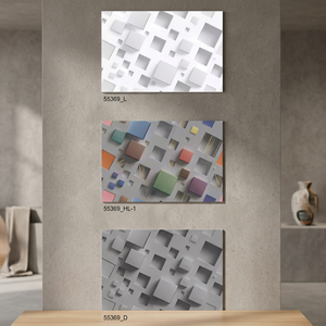 Cultural Stone Look 3D Ceramic <b>Wall</b> Tiles 12x18 inch Glazed Exterior Elevation <b>for</b> Villa Balcony <b>Walls</b> - Product Image 4
