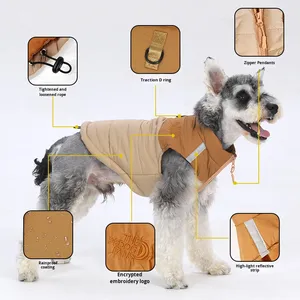 Ropa de Invierno para Perros, Transpirable, Reflectante, Impermeable y Resistente a la Suciedad, para Schnauzer - Product Image 2