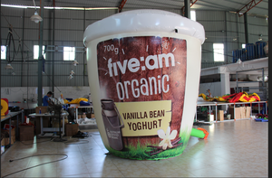 Gobelet à café gonflable pour événements publicitaires commerciaux en plein air - Product Image 5