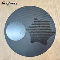 Panel Laminado de CFRP de 400x500mm, Grosor de 0.5-3.0mm, Acabado Brillante, Lámina de Fibra de Carbono 3K de Tejido Plano para Mecanizado CNC OEM