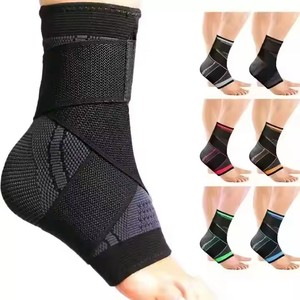 Mangas de compresión largas S-L de neopreno transpirable <span class=keywords><strong>para</strong></span> deportes, rodillera deportiva antideslizante, protección de tobillo <span class=keywords><strong>para</strong></span> fútbol y baloncesto - Product Image 6
