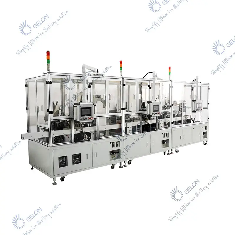 18650 Production Line Cylinder Lithium Ion Battery Manufacturing Machine Lithium Battery Production Line
