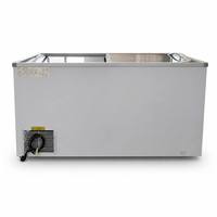 Congelador Comercial de Helados con Tapa de Vidrio Deslizante, Control Digital, 2 Puertas, Enfriamiento Directo, Descongelación Automática, Venta al por Mayor de Fábrica
