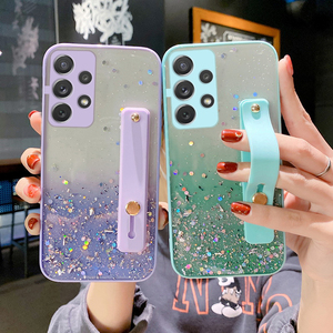 Coque de téléphone portable souple, dégradé de couleurs, paillettes 3d, pour Samsung Galaxy S22 Ultra S21 <span class=keywords><strong>S20</strong></span> <span class=keywords><strong>Plus</strong></span> Note 20 Ultra A52 A72 A32 5G - Product Image 2