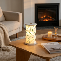 Ensemble cadeau d'affaires personnalisé, commande tactile intelligente avec gradation progressive, lampe en papier pliable et rotative, éclairage décoratif pour la maison