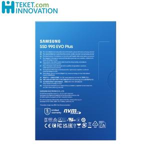 قرص صلب أصلي من سامسونج 990 EVO Plus طراز MZ-V9S1T0BW MZ-V9S2T0BW MZ-V9S4T0BW NVMe M.2 SSD PCIe4.0*4/5.0*2 TLC بسعات 1 تيرابايت و2 تيرابايت و4 تيرابايت، جديد تمامًا - Product Image 6