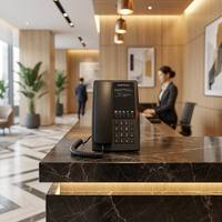 H4 Wi-Fi 6 POE Hotel-IP-Telefon Dual-Band WiFi 6 Programmierbare Tasten USB-A-Ladefunktion Anpassbares SIP-VoIP-Telefon
