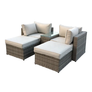 PE Rattan 3 Pieces <strong>Rising</strong> <strong>Table</strong> Dining Patio <strong>Garden</strong> KD Sofa Outdoor <strong>Furniture</strong> Set Rattan <strong>Garden</strong> Outdoor <strong>Furniture</strong> - Product Image 1