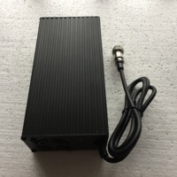 Chargeur de batterie HAGORS 72V 3A 3.5A 5A avec connecteur de sortie GX16-3 pour batterie au plomb-acide