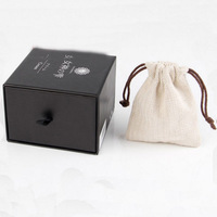 Sacs cadeaux personnalisés en coton à chevrons, pochettes en toile pour emballage de maquillage, sacs pour bijoux, conteneurs pour petits sacs à main de luxe