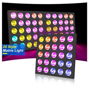 Lampu Matrix LED RGB 3in1 25x9W DMX512 Kontrol Pixel untuk DJ Disko Latar Panggung Pernikahan Klub Pesta 5x5 Led <span class=keywords><strong>Blinder</strong></span> - Product Image 2