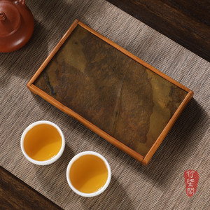 Bamboo <b>Tea</b> Tray Square Kung Fu <b>Tea</b> <b>Set</b> Holder Dry Brewing Table With Teapot Cup Stand Handmade Lacquered <b>Tea</b> Accessories - Product Image 2