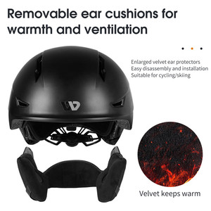 Batı kış sporları kayak bisiklet yürüyüş kask açık kaykay dağ yol bisiklet motosiklet güvenlik bisiklet kask - Product Image 3