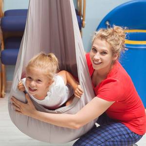 أرجوحة حسية للأطفال أرجوحة أرجوحة للأطفال داخلية وخارجية أداة مثالية للأطفال المصابين بالتوحد ، ADHD ، المعالجة الحسية - Product Image 6